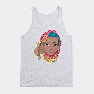 Reva Prisma thumb down emoji Tank Top